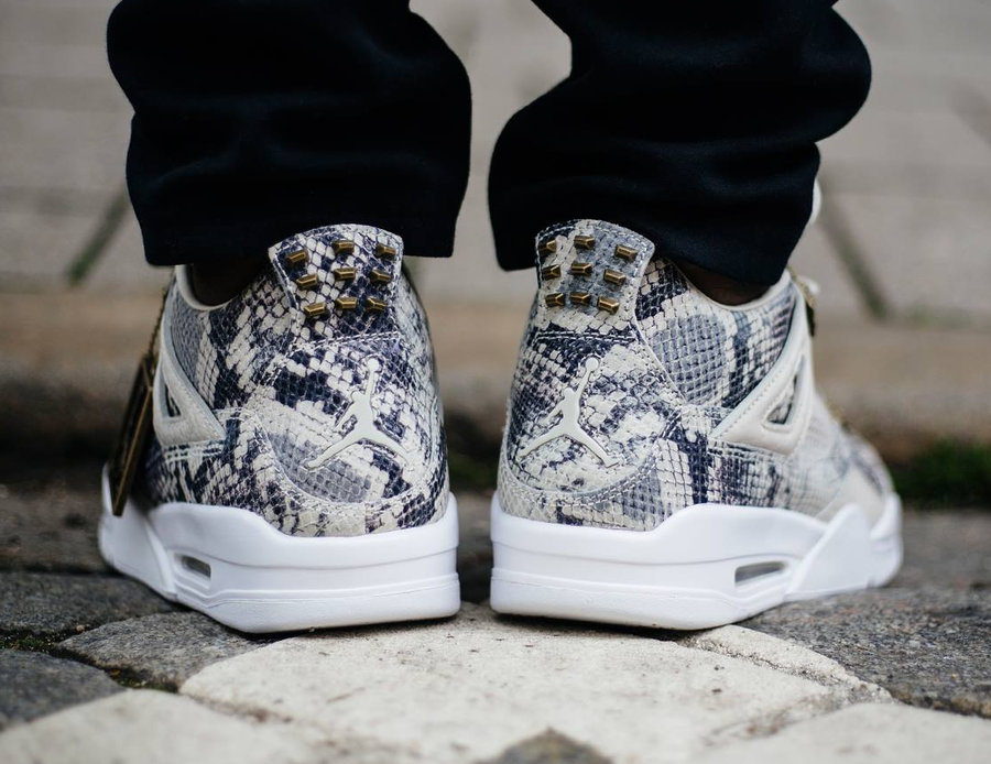 819139-030,AJ4 Premium,Air Jor 819139-030AJ4蛇皮 感受 Air Jordan 4 Premium “Snakeskin” 不凡的上脚效果