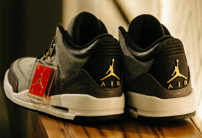 AJ3,Air Jordan 3 AJ3 继续！Air Jordan 3 “Trophy Room” 实物亮相