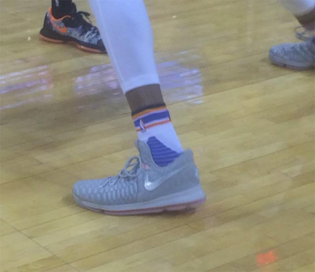 KD9,Nike  杜兰特上脚曝光酷灰 KD 9 “Cool Grey”