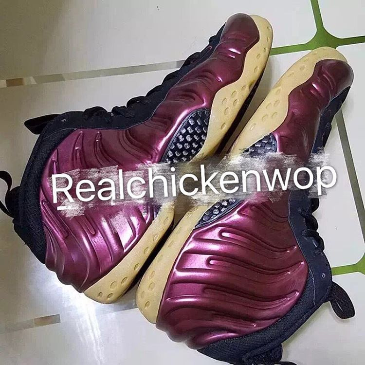 314996-601,Foamposite One,Foam 314996-601 魔力红喷 Nike Air Foamposite One “Maroon” 曝光！