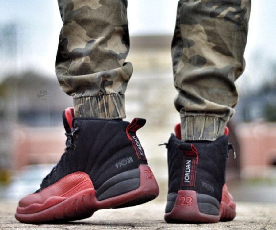 AJ12,130690-002,flugame 130690-002 上脚秀 | Air Jordan 12 “Flu Game”