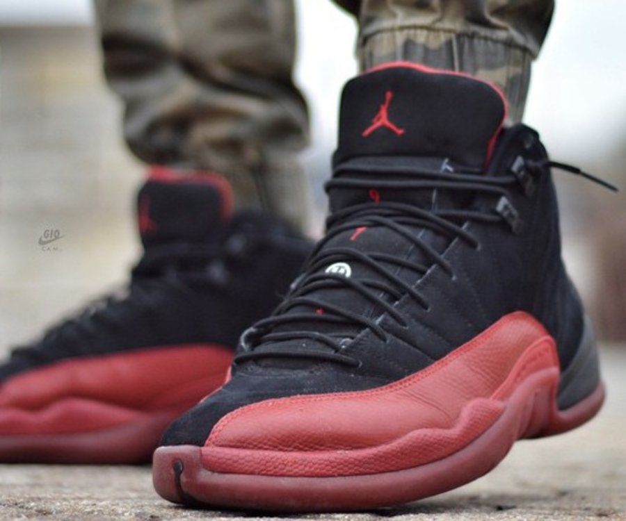 AJ12,130690-002,flugame 130690-002 上脚秀 | Air Jordan 12 “Flu Game”