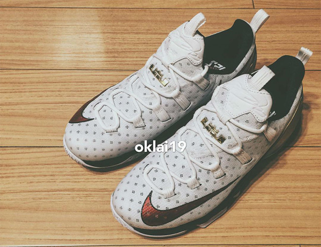 LBJ13 Low,LeBron 13 Low LBJ13低帮 奥运配色 LeBron 13 Low “Olympic” 实物曝光
