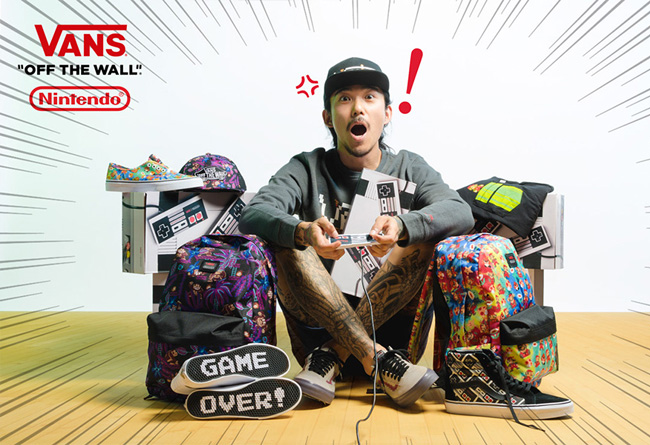 VANS,Sk8-Hi  Nintendo x Vans 任天堂联名带来儿时的难忘记忆！