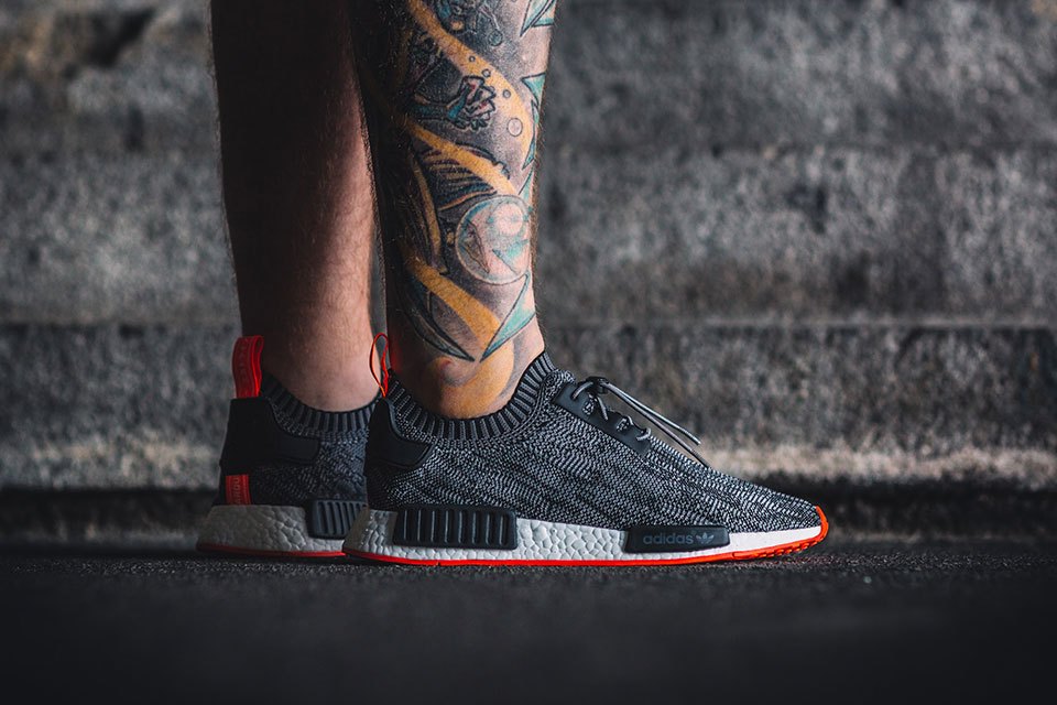 NMD,adidas  仅有 300 双！Overkill x adidas NMD R1 PK “Firestarter” 独占配色