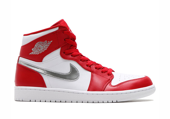 332550-602,AJ1,Air Jordan 1 332550-602AJ1 飞人标回归，Air Jordan 1 High “Gym Red” 白红银新色登场