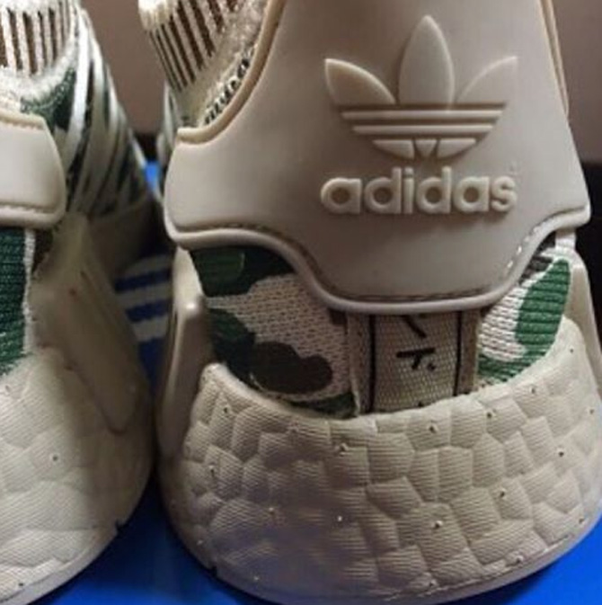 NMD,adidas A BATHING APE 这个不得了！BAPE x adidas NMD 联名款现身！