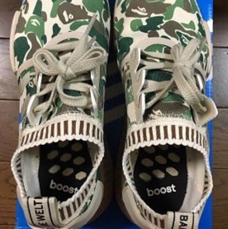 NMD,adidas A BATHING APE 这个不得了！BAPE x adidas NMD 联名款现身！