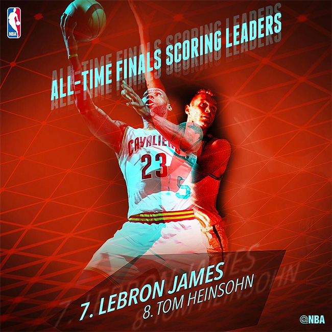 NBA  进入抢七大决战！骑士在主场拿下 G6！