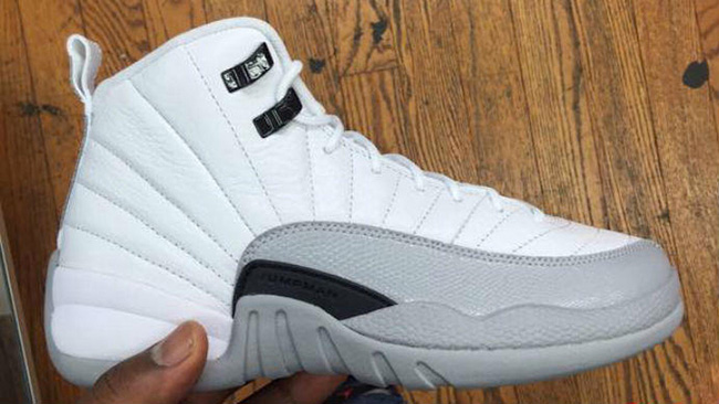 AJ12,Air Jordan 12 AJ12 白灰装扮 Air Jordan 12 “Barons” 新配色曝光