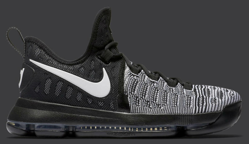 843392-010,KD9,Nike,杜兰特9代 843392-010杜兰特9代 黑白奥利奥 Nike KD 9 “Oreo” 将于 7 月初发售