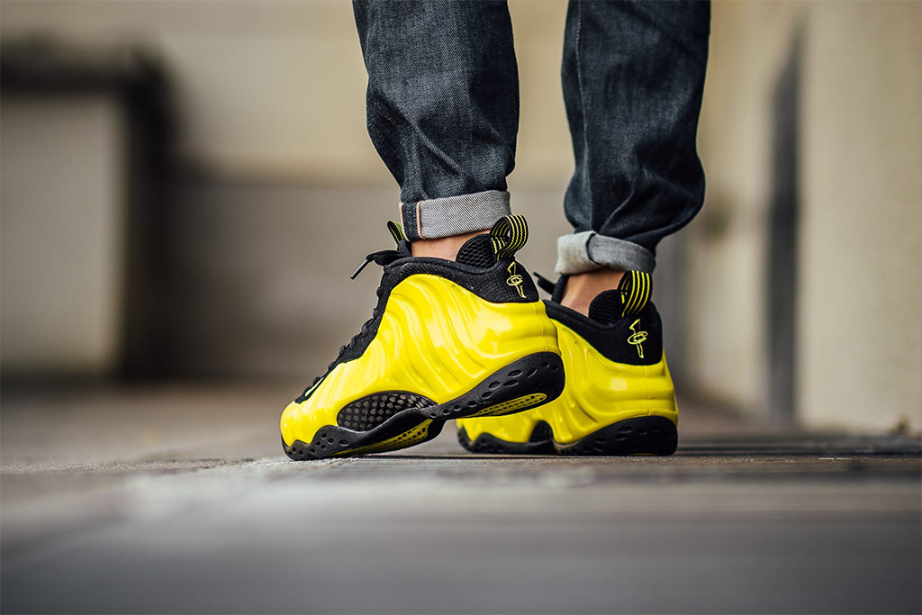 314996-701,Foamposite One,Foam 314996-701 黄喷 Nike Air Foamposite One “Yellow” 上脚展示