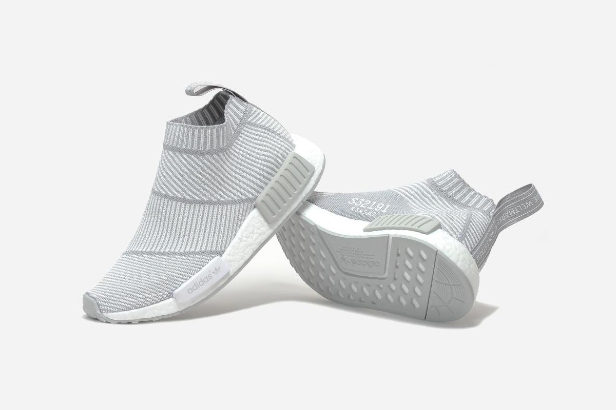  adidas,Originals NMD,City Soc  adidas Originals NMD City Sock Prim 全新灰色的 adidas Originals NMD City Sock Primeknit 即将发售