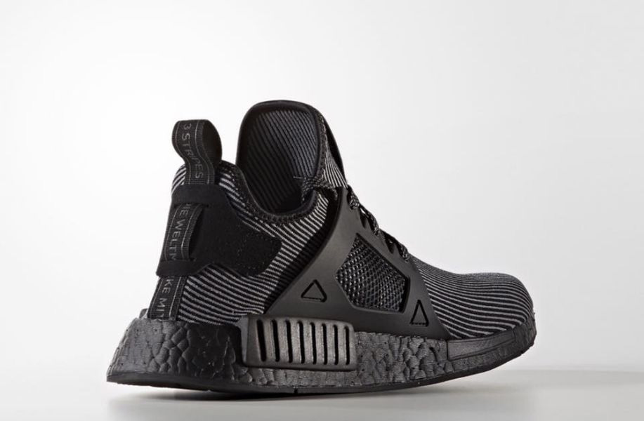 NMD XR1,NMD,adidas  同样黑色 Boost！这双 adidas NMD XR1 “Pin Stripe” 格外精致！