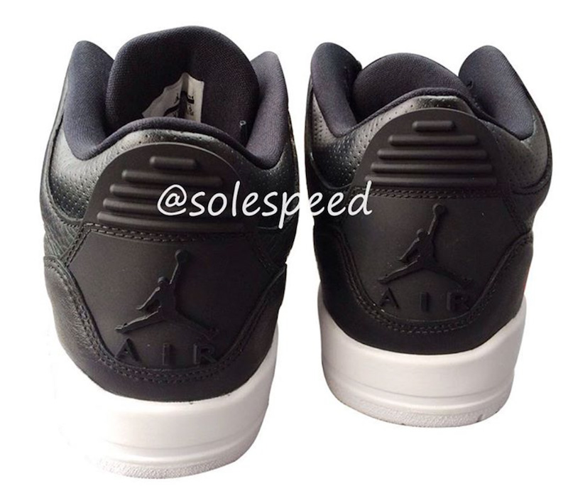 136064-020,AJ3,Air Jordan 3 136064-020AJ3 11 月底发售，Air Jordan 3 “Cyber Monday” 带来黑白新色
