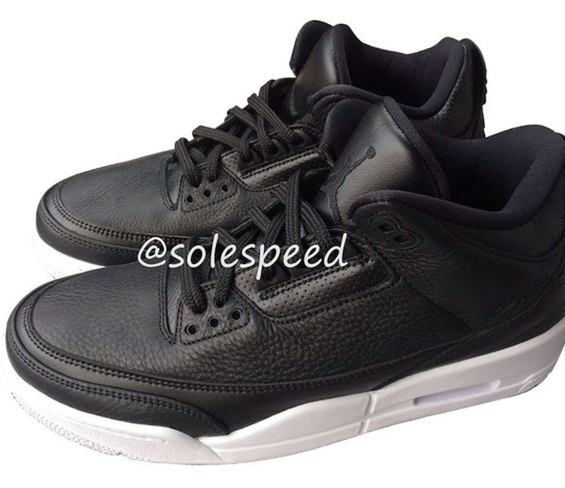 136064-020,AJ3,Air Jordan 3 136064-020AJ3 11 月底发售，Air Jordan 3 “Cyber Monday” 带来黑白新色
