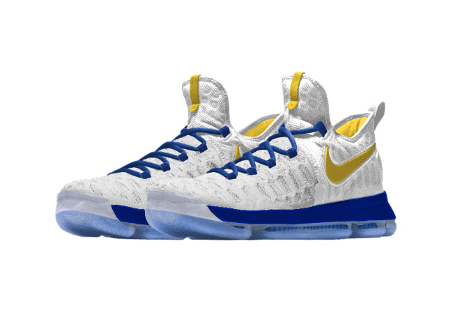 KD9,Nike,杜兰特9代  已上架！现在你可以购买 KD 9 “Warriors” 勇士主客场配色了！