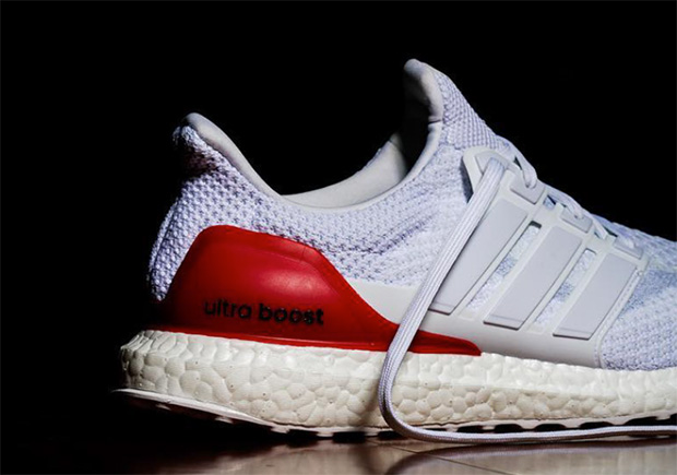 adidas,Ultra Boost  鲜红加持的全白 adidas Ultra Boost 新品配色