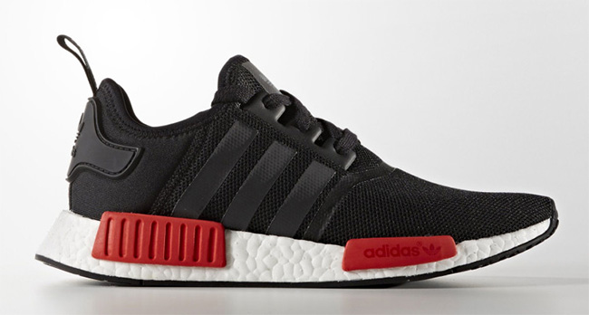 NMD,adidas  红色的中底色块！adidas NMD 即将带来黑红配色
