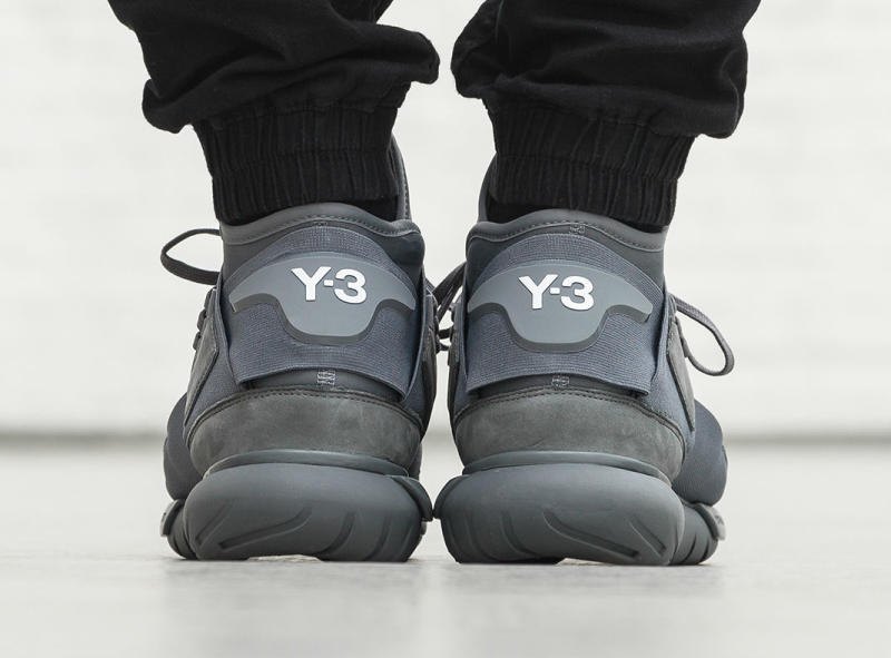 Qasa High,Y-3  灰武士 Y-3 Qasa High “Vista Grey” 上脚实拍