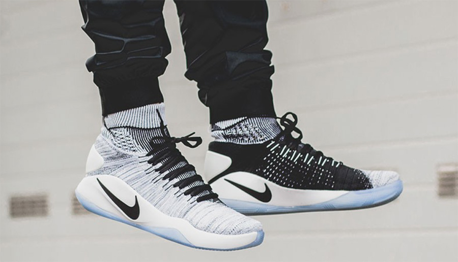 843390-010,HD2016 843390-010 奥利奥 Hyperdunk 2016 Flyknit “Oreo” 上脚实拍