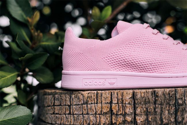 Stan Smith,Primeknit,adidas  PK 鞋面 + 全粉加持！这双 Stan Smith 适合内心骚动的你！