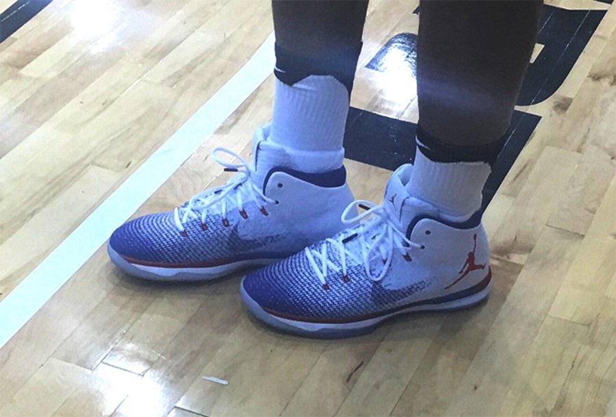 Air Jordan 31,XXXI,AJ31  甜瓜安东尼上脚曝光 Air Jordan XXXI “USA” 国家队配色