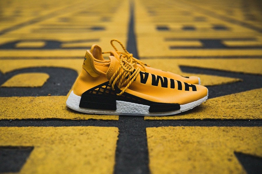 Hu,NMD,Human Race,adidas  亮眼非凡！Pharrell x adidas Hu NMD 美图近赏