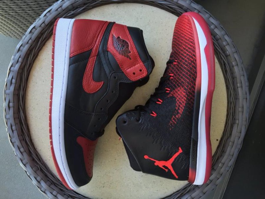 Air,Jordan,XXXI,“,Bred,”,实物,照抢  Air Jordan XXXI “Bred” 实物照抢先看