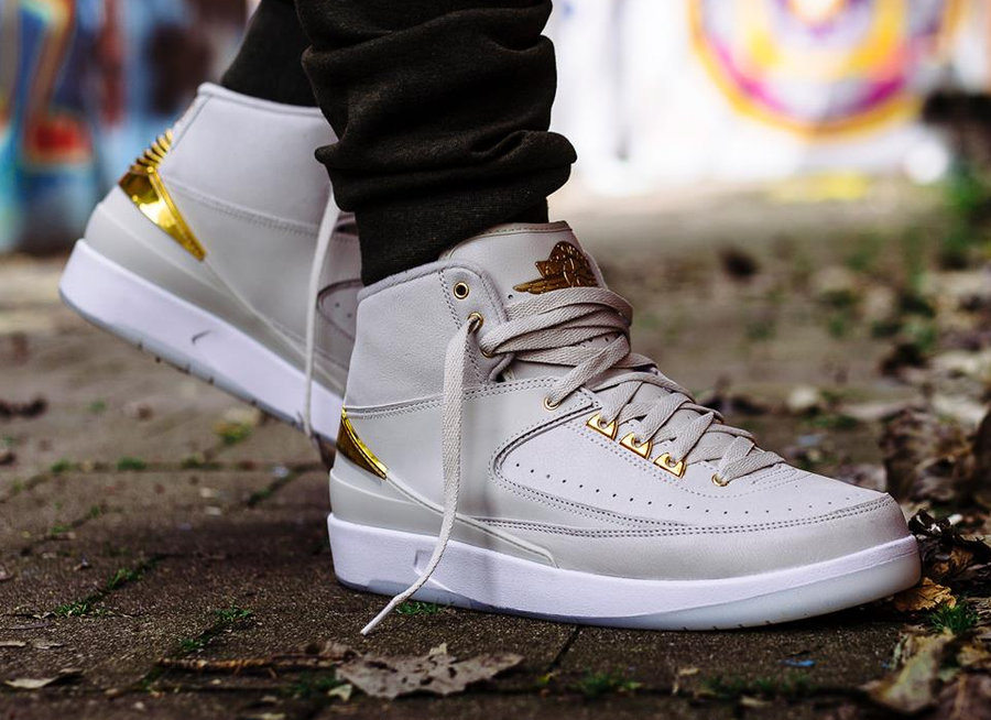 866035-001,AJ2,Air Jordan 2,Qu 866035-001AJ2 再现奢侈风范！Air Jordan 2 “Quai 54” 上脚展示