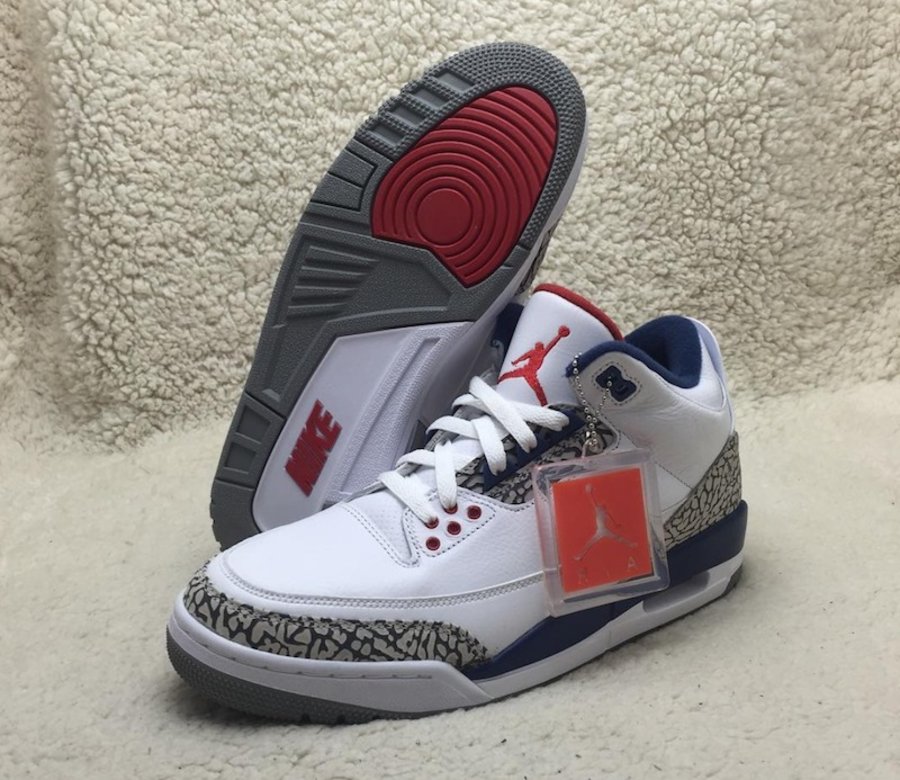 Air Jordan 3,AJ 3 AJ3 年底再添重磅！Air Jordan 3 “True Blue” 完美复刻回归！