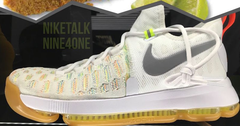 Nike,KD9  KD 9 又一款 Multicolor 多彩新配色曝光