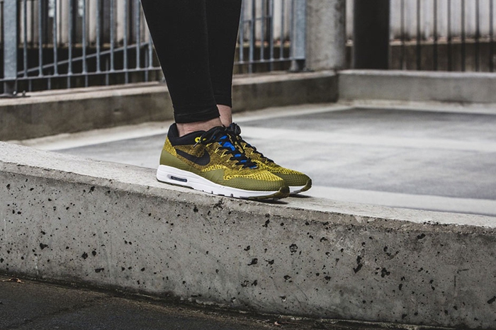 Air Max 1,Nike  女生专属，Nike Air Max 1 Ultra Flyknit “Olive Flak” 即将发售