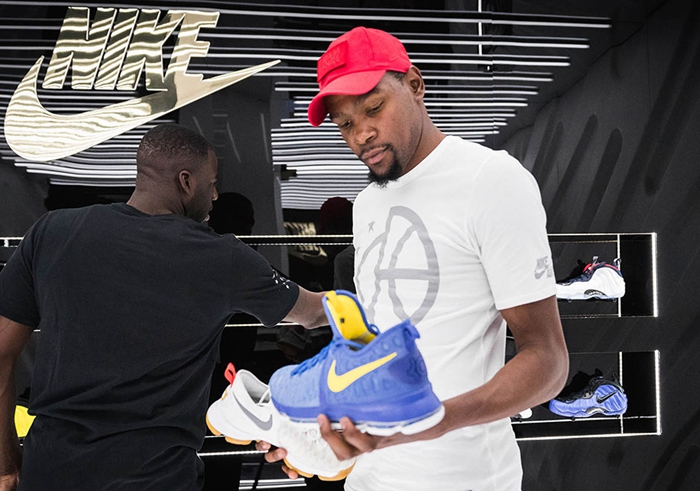 KD9,Nike,Hyperrev  现身湾区，杜兰特与格林出席 Nike “Golden Air” 活动