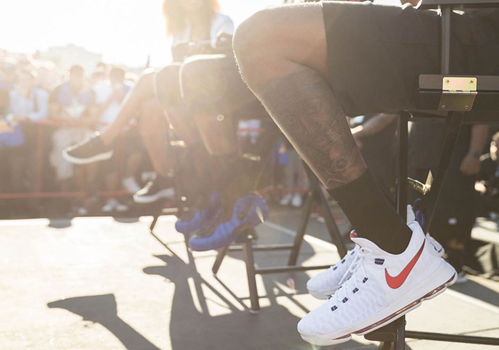 KD9,Nike,Hyperrev  现身湾区，杜兰特与格林出席 Nike “Golden Air” 活动