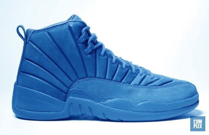 AJ12,Air Jordan 12,Royal Blue AJ12 说好的蓝麂皮！Air Jordan 12 Premium 新色首次曝光！