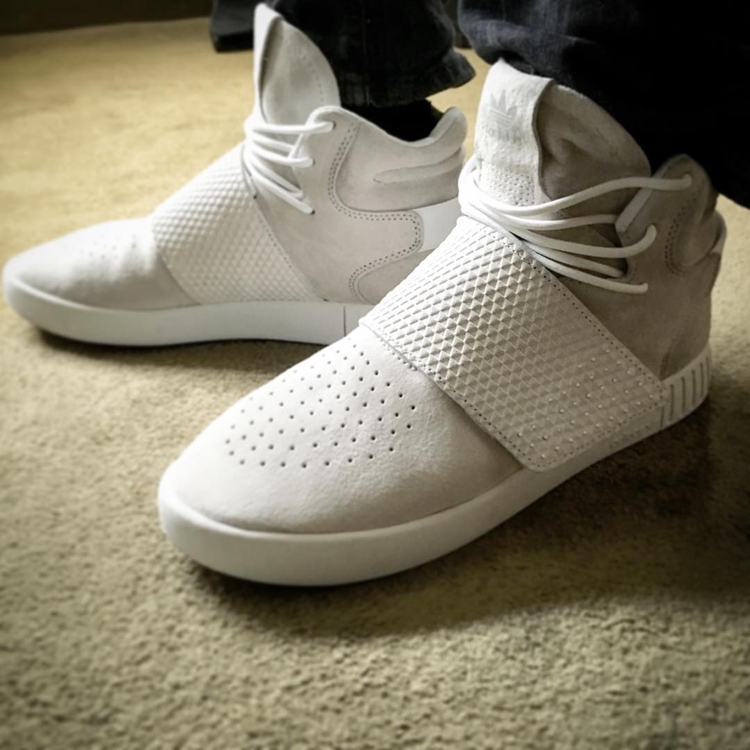 来,看看,小,750,的,魅力,adidas,Tubular  来看看小 750 的魅力，adidas Tubular Invader Strap 上脚精选