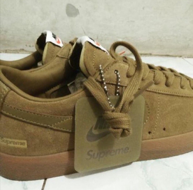 Supreme,Nike,Blazer Low GT  强强联手，Supreme x Nike SB 最新联名鞋款曝光