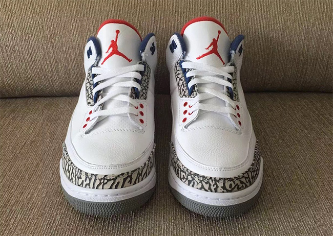854262-106,AJ3,Air Jordan 3 854262-106AJ3 100% OG 元年！Air Jordan 3 “True Blue” 完美复刻！