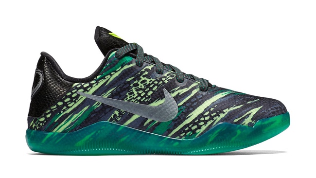 Nike Kobe 11 GS,Kobe 11  Kobe 11 GS “Green Snake” 官方图释出！