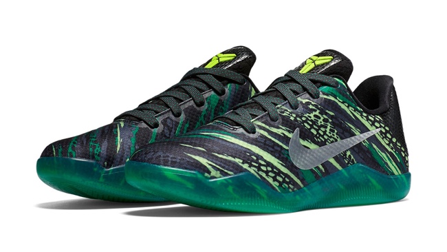 Nike Kobe 11 GS,Kobe 11  Kobe 11 GS “Green Snake” 官方图释出！