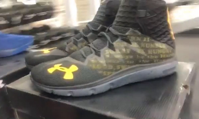 Under Armour,Rock  健身专属？巨石强森网晒 Under Armour 签名鞋款