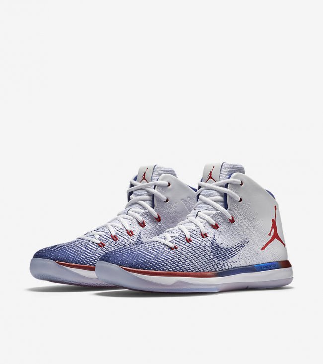 845037-107,AJ31,Air Jordan 31 845037-107AJ31 Air Jordan XXXI “Olympic” 官方图片释出