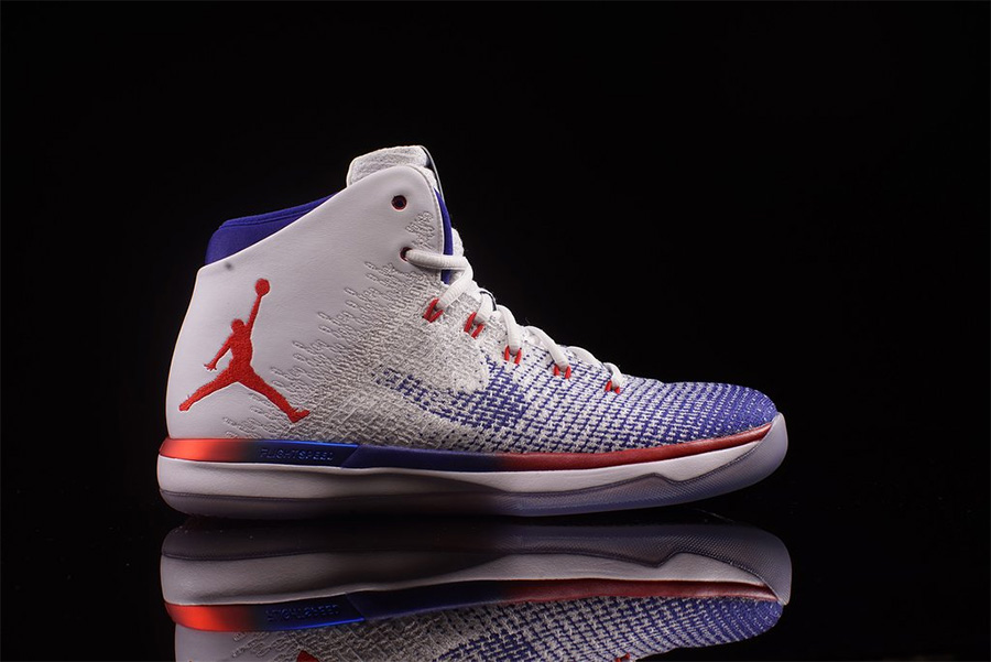 845037-107,AJ31,Air Jordan 31 845037-107AJ31 8 月 10 日，Air Jordan XXXI “Olympic” 即将发售
