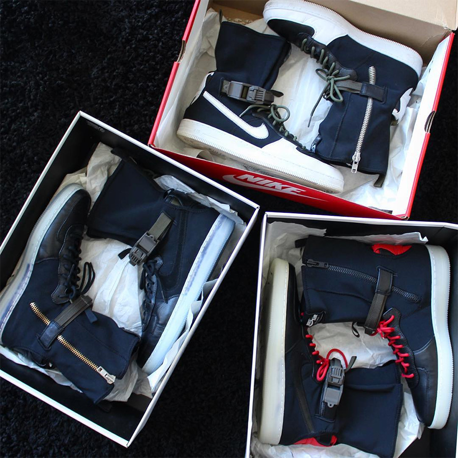 ACRONYM,AF1,Air Force 1,Nike  高帮机能！ACRONYM x Nike Air Force 1 High 再度曝光