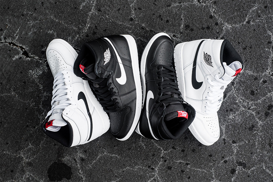 AJ1,Air Jordan 1 AJ1 简约美学，Air Jordan 1 Retro OG High 阴阳双色登场