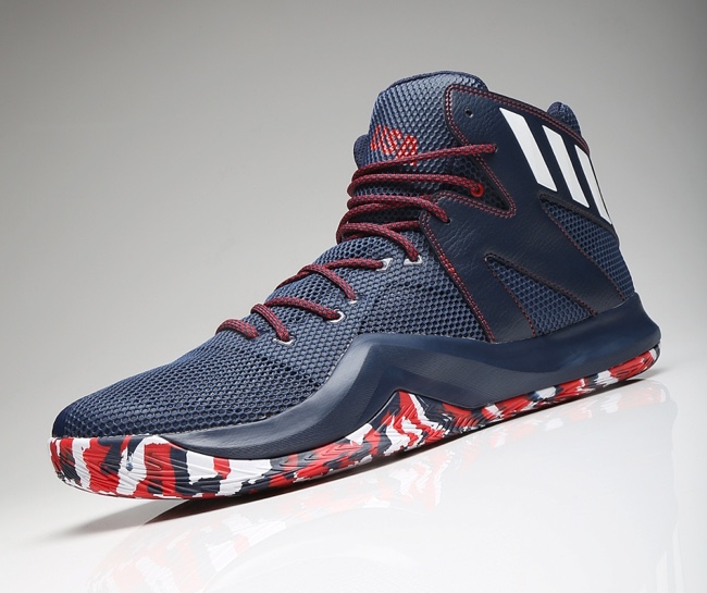 adidas Crazy Bounce  巴恩斯战靴！adidas Crazy Bounce“USA”细节赏析！