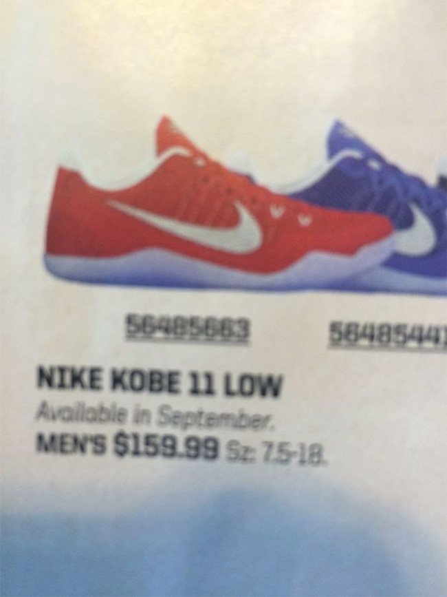 Kobe 11 EM,Kobe 11  一大波 Kobe 11 EM 纯色团队配色将在 9 月发售