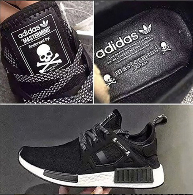 XR1,NMD,adidas  暗黑联名！MMJ x adidas NMD XR1 首次曝光！