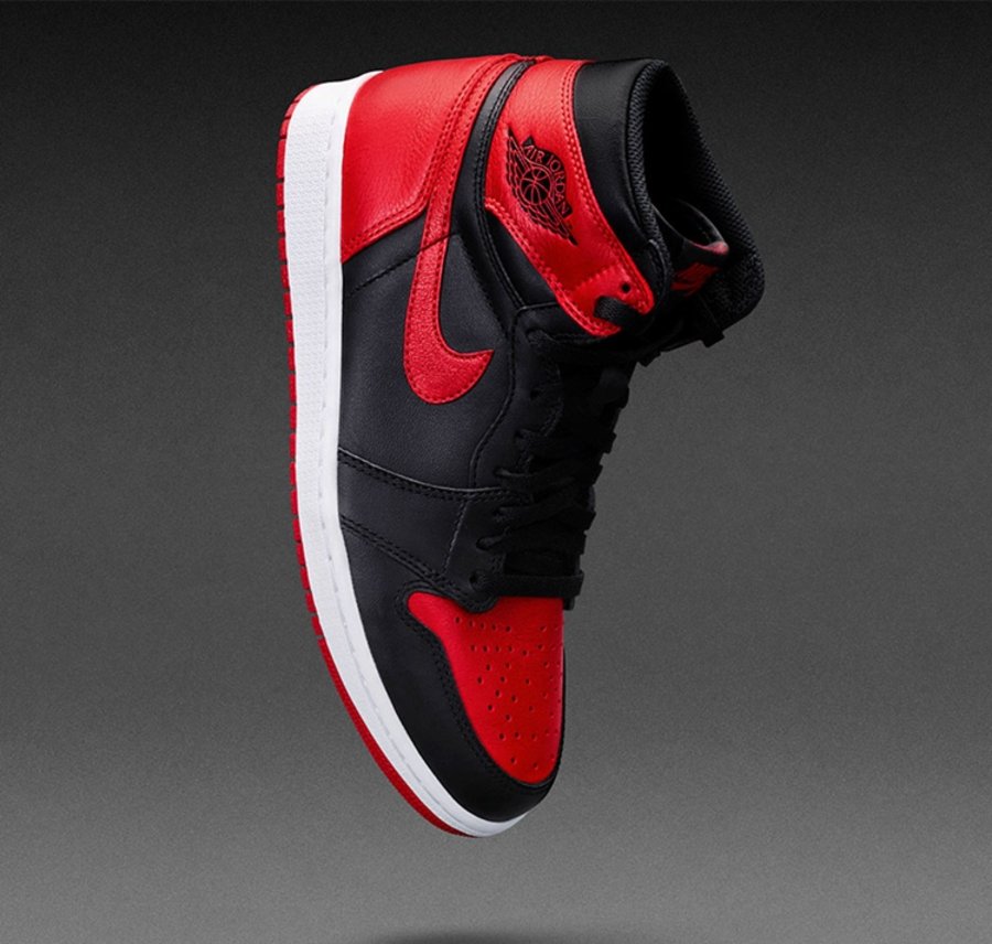 AJ1,Air Jordan 1,555088-011  威少演绎，Air Jordan 1 Retro High OG “Bred” 官图释出